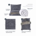 thumbnail image 5 of Funda Duvet Invernal Afelpada Doble Vista con Fundas de Almohada Esquimal (Gris-Gris, king Size), 5 of 5