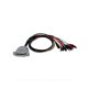 thumbnail image 4 of 3 LED LIGHTS with Switch Boot Bench Cable DB25 for SM2 PRO+ J2534 VCI Read Write ECU BATT VCC KLINE CAN-L, 4 of 5