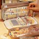 thumbnail image 5 of Capybara Plush Pencil Case - Large Capacity Pencil Case with 10 Compartments, Cute Stationery Bag for School Office College, 5 of 5