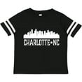 thumbnail image 3 of Inktastic Charlotte North Carolina Skyline Nc City Boys or Girls Toddler T-Shirt, 3 of 5