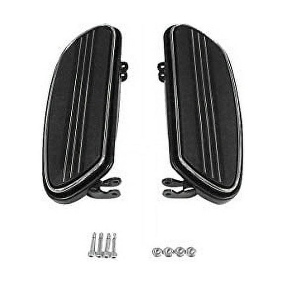 Bikers Choice 86-Up FLH FLT Chrome Extended Floorboard Kit Part #491328