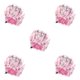 thumbnail image 1 of Gorro de dormir Qarigey de satén extra grande ajustable con patrones bohemios rosado 5Conjunto, 1 of 6