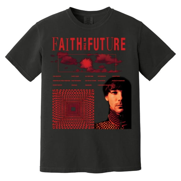 Louis Tomlinson Faith In The Future Tour 2022 Music Fan Comfort Color T-Shirt