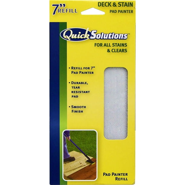 Quick Solutions 7in Deck & Stain Pad Painter REFILL