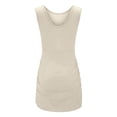 thumbnail image 5 of MuXiKeJi Clothes 2 Piece Sets for Women Summer 2026 Sleeveless Matching Short Sets Tank Crew Neck Airport Travel Outfits Pockets, 5 of 9