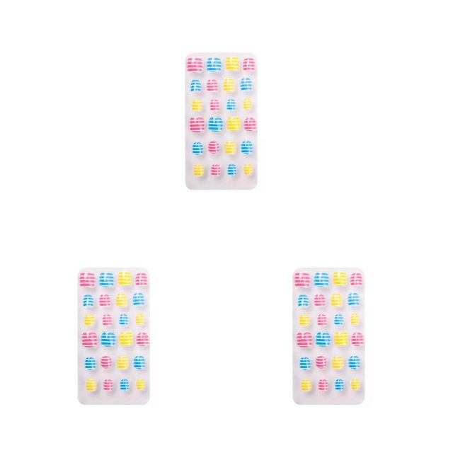 Tiras de Uñas Seitruly 1 Juego de Color Street Herramienta de Belleza para Niños PNT-16-04