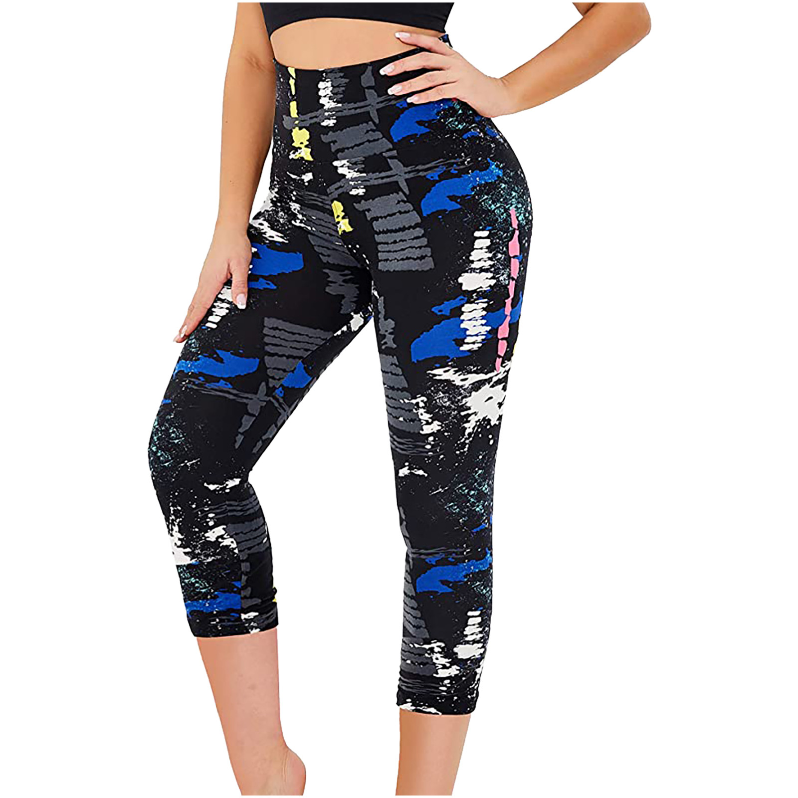 Straight Leg Capri Yoga Pants