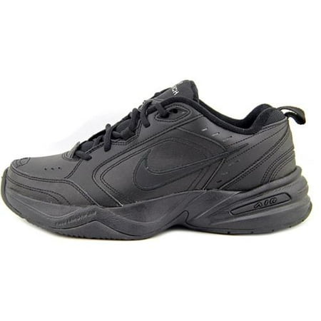 nike air monarch iv triple black