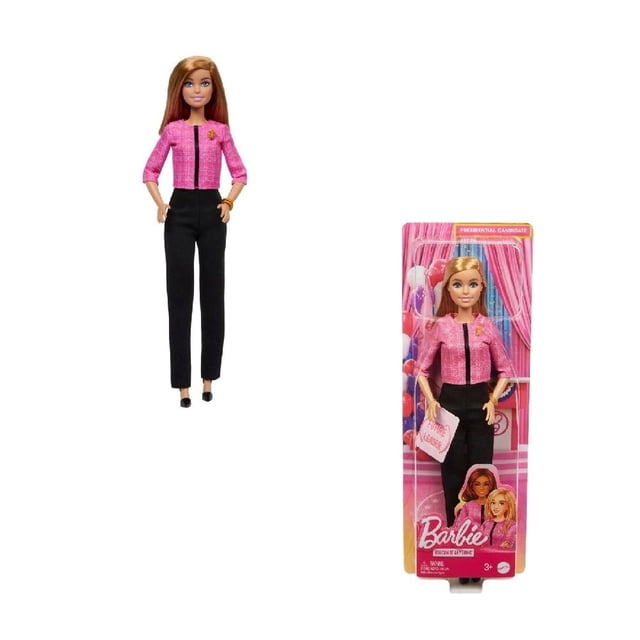 Muñeca Barbie Profesiones Futura Líder Cabello Rubio