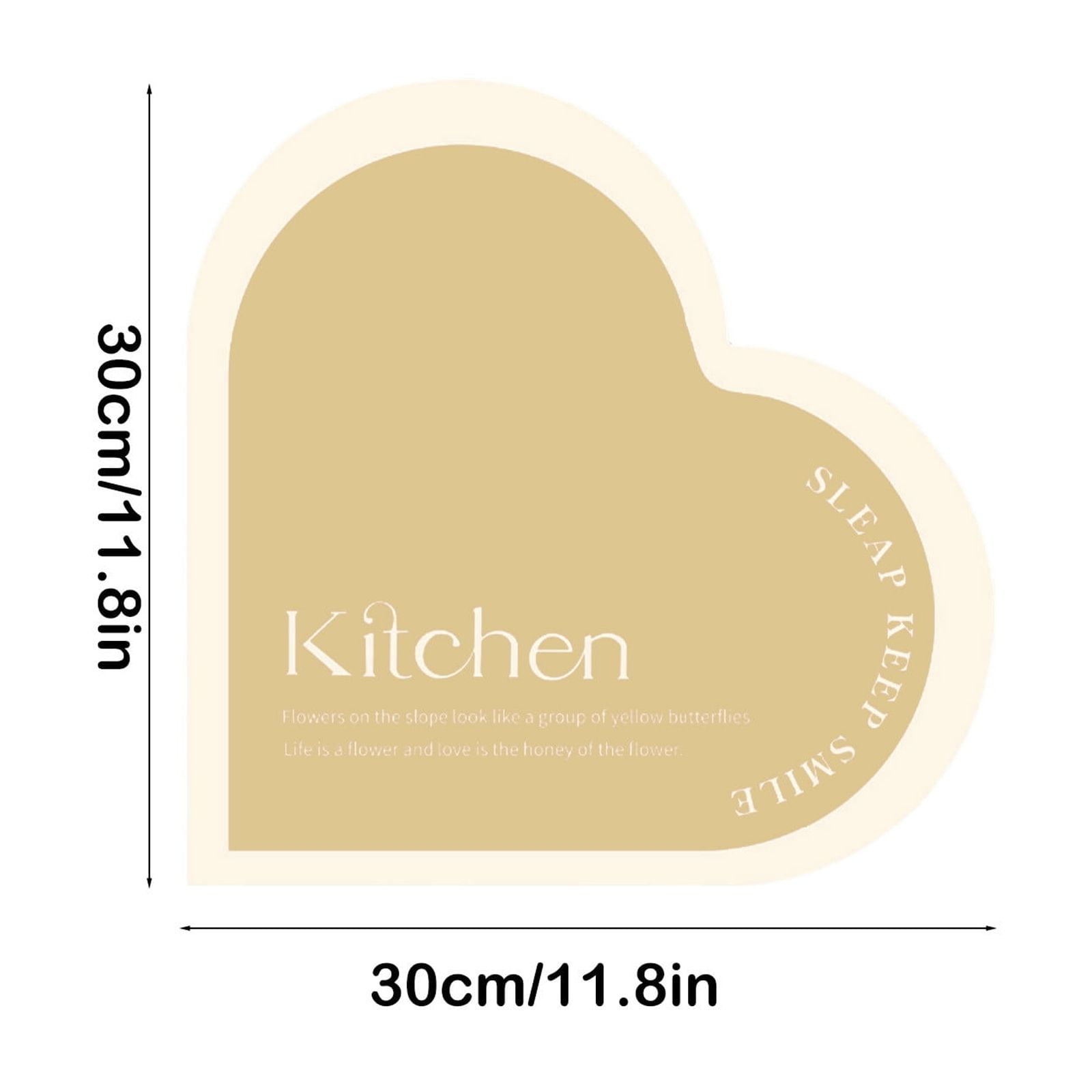 YUNAFFT Dish Drying Mat for Kitchen, Absorbent, Microfiber Dish Mat Super Absorbent Drying Mat Large Dish Drying Mats for Kitchen Counter Easy clean Dish Mat Kitchen Drying Mat