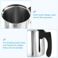 thumbnail image 3 of 1 paquete dispensador de crema batida manual, 13oz/400ml de acero inoxidable de mano DIY con tapa, 3 of 7