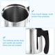 thumbnail image 3 of 1 paquete dispensador de crema batida manual, 13oz/400ml de acero inoxidable de mano DIY con tapa, 3 of 7