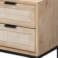 thumbnail image 3 of Alden Décor Ian 2 Drawer Side Table, 3 of 5