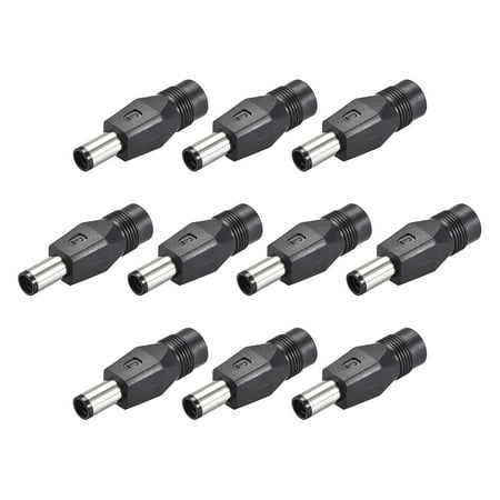 UPC: 0704478846046 | 10pcs DC Power Converter 7.4mm x 5.0mm Male to 5.5mm x 2.1mm Female Adapter Connector