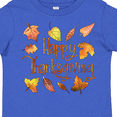 thumbnail image 4 of Inktastic Happy Thanksgiving Fall Leaves in Autumn Colors Boys or Girls Toddler T-Shirt, 4 of 5