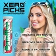 thumbnail image 3 of Xero Picks Candies - Candy Cane - Infused Flavored Toothpicks - 20 Picks - 3 Pack, 3 of 8