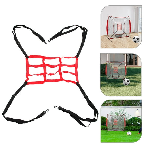 Milisten Football Practice Net 1Pack Portable Soccer Skills Training Equipment for Backyard Home School 217x197in