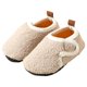 thumbnail image 1 of Pantuflas cálidas algodón fdgzhd (Beige talla 24-25 longitud interior 13 6 cm), 1 of 9