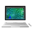 thumbnail image 2 of Microsoft Recertified FGH-00001 Surface Book, 8GB Memory, 128GB HDD, Intel Core i5-6300U, Intel HD Graphics 520, Silver, Windows 10 Professional, 2 of 10