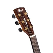 Cort GAMYBEVELNAT Grand Regal Acoustic Cutaway Guitar - Natural Glossy Arm Bevel