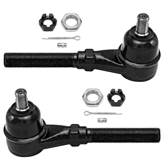 Detroit Axle - Front Driver and Passenger Side Inner Tie Rod Ends Replacement for 4WD 1998-2002 Ford Expedition F-150 F-250 Lincoln Navigator