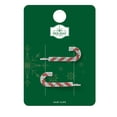 thumbnail image 2 of Holiday Time Candy Cane Hair Pins, 1 Pair, 2 of 4