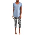thumbnail image 2 of Women's Printed Capri Legging, 2 of 4