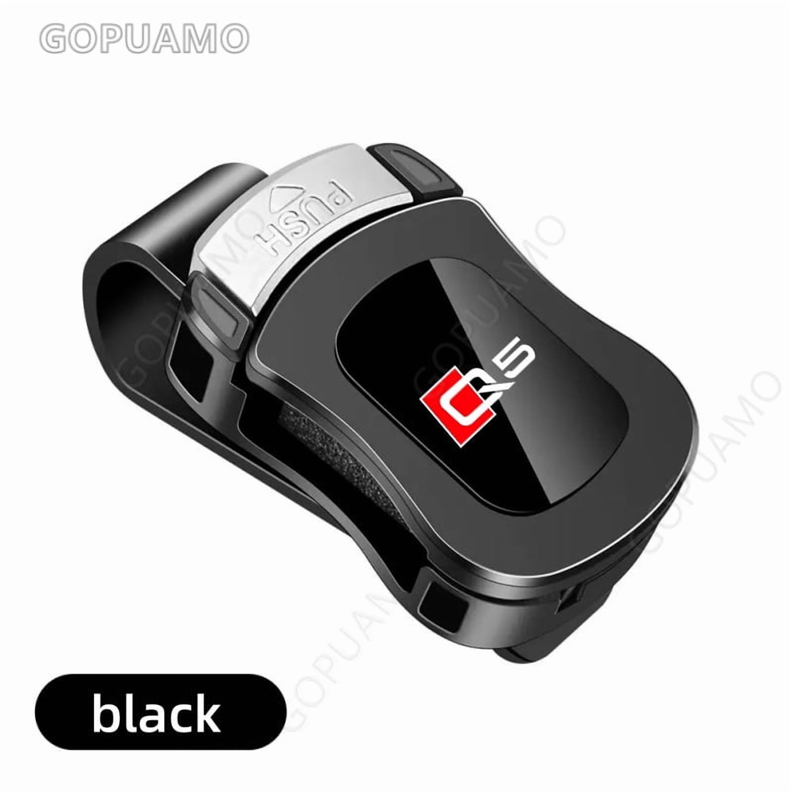 Car Glasses Holder Clip For Audi Q5 Press type sunglasses clip and ticket sunshade ABS Eyeglasses holder