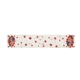 thumbnail image 2 of Independence Day Table Runner American Flag and Stars Pattern Polyester 73 x 14 Inches for July 4th Party Decorations, 2 of 6
