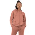 thumbnail image 2 of Ma Croix Women's Premium Lightweight Comfortable Basic French Terry Zip Up Hoodie Outwear, 2 of 8