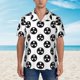 thumbnail image 2 of Fotbe Gear Tools Camisa Hawaiana para Hombre Unisex – Camisa Casual de Verano con Botones de Manga Corta de Algodón y Lino,3X-Large, 2 of 7