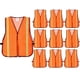 thumbnail image 1 of Chalecos de seguridad Dazonity, 10 unidades, malla reflectante de alta visibilidad, 1 of 4