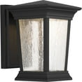 thumbnail image 3 of Progress Lighting P6067-LED Arrive LED Outdoor Wall Sconce with Seedy Glass - 9" Tall, 3 of 5