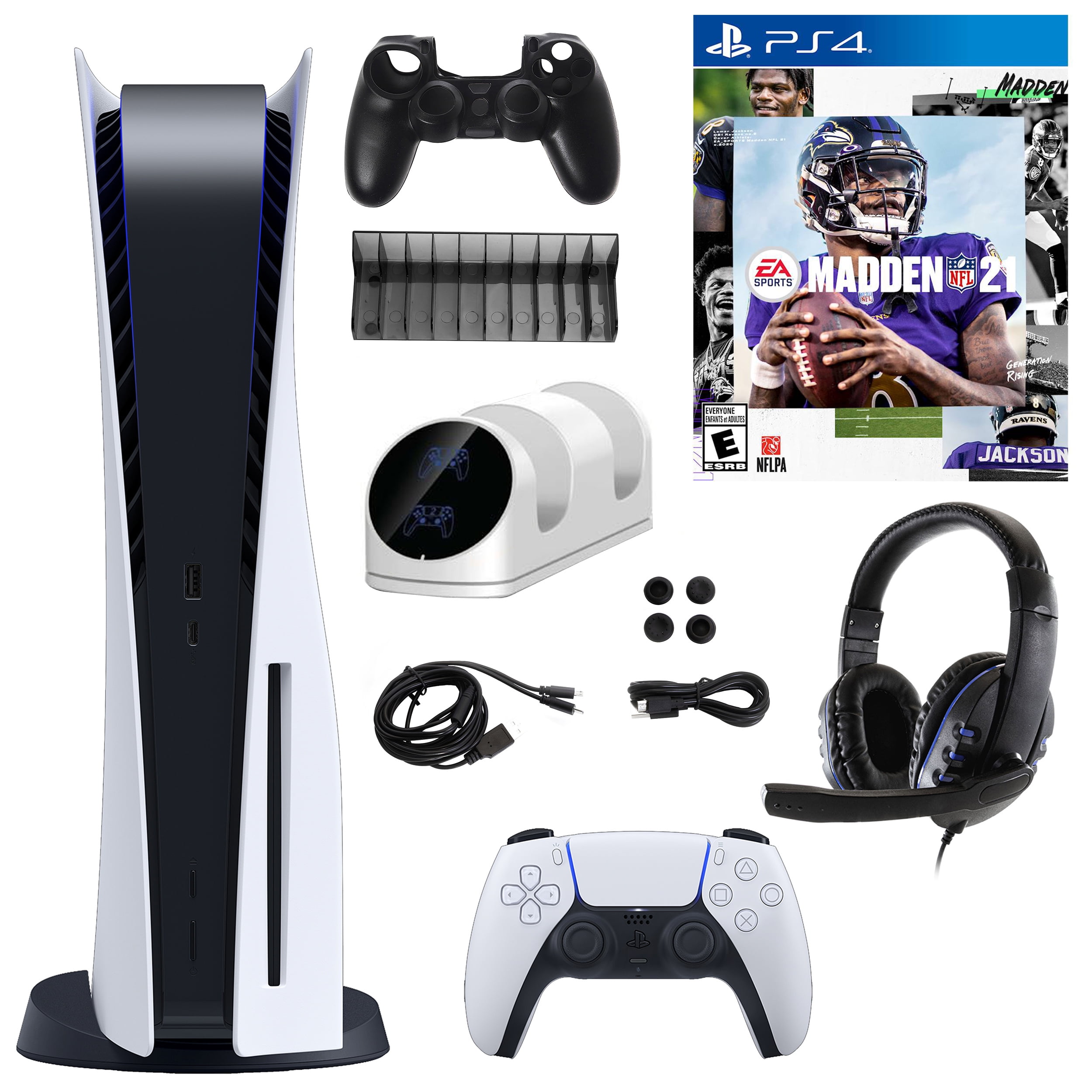 PlayStation 5 with Madden 21 and Accessories Kit