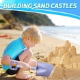 thumbnail image 2 of 16" Beach Sand Shovels Toys for Kids, Jumbo Gardening Tool Kits, Sturdy Long Wooden Spade for Sand Snow Digging, ABS Plastic Scoops Gift for Summer Winter Camping Backyard Planting ( Avocado 3PCS ), 2 of 14