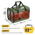 thumbnail image 5 of Conlun Large Cat Carrier,Foldable Pet Carrier with Soft-Sided and Safety Leash,Comfort Travel Carrier for Large Dogs Cats,Green, 5 of 9