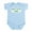 Sky Blue, variant on CafePress - Daddys Little Tuna Infant Bodysuit - Baby Light Bodysuit, Size Newborn - 24 Months