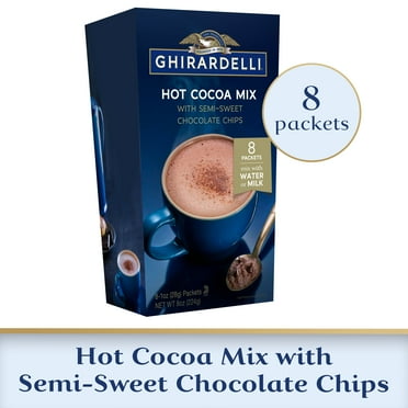 Ghirardelli Hot Cocoa With Chocolate Chips Carton - 8 oz.