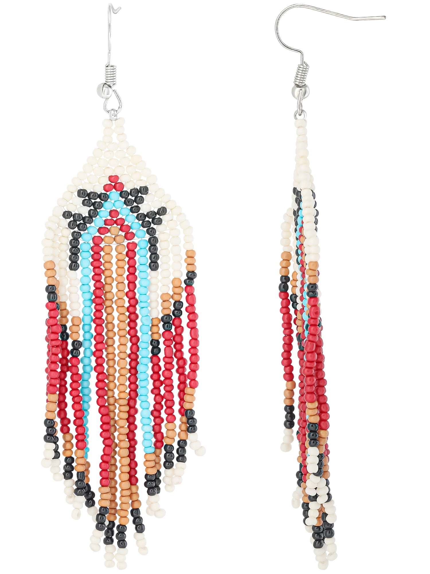 Jessica Simpson Women’s Beaded Drop Earrings