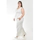 thumbnail image 2 of Conjunto rayado de lino Roman Fashion /Tallas Extras, 4377 (Hueso) beige 38, 2 of 6