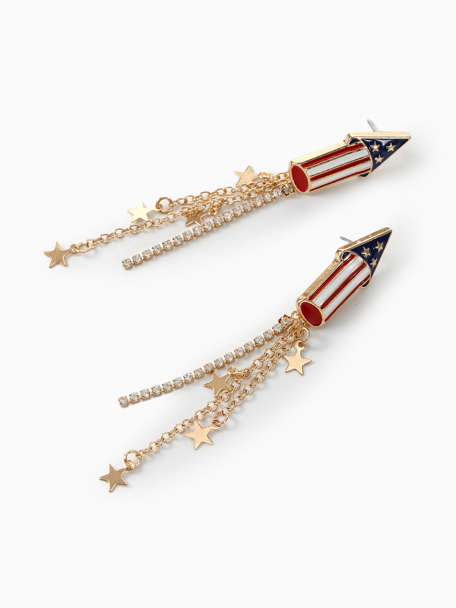 Way to Celebrate Americana Firecracker Earrings