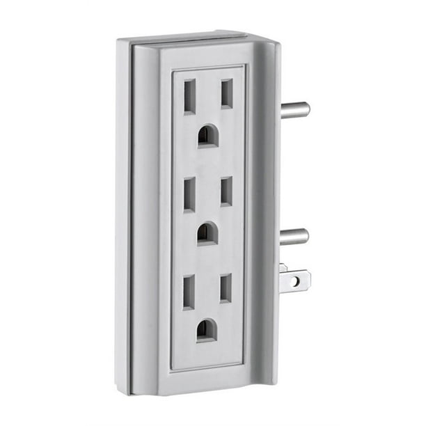 Leviton Grounded 6 outlets Adapter 1 pk