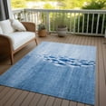 thumbnail image 6 of Addison Rugs Chantille Indoor/Outdoor Transitional Nautical Blue Washable Rectangle Rug, 10' x 14', 6 of 6