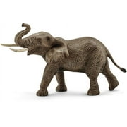 Schleich Wild Life African Elephant Male Toy Figurine