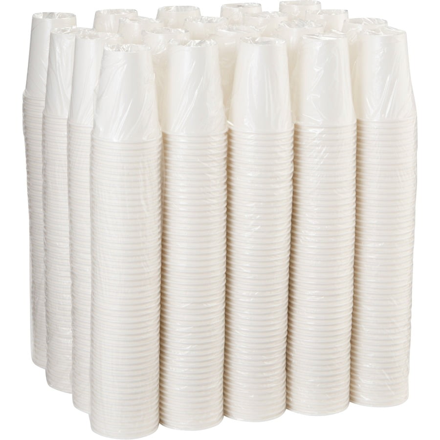Dixie Pathways Paper Hot Cups By Gp Pro - 25 / Pack - 12 Fl Oz - 20 / Carton - White - Paper - Hot Drink