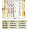 thumbnail image 5 of Yibo Best Friend Birthday Gifts Blanket Flannel Soft and Comfortable Anti-static Bed Sofa Blanket, 5 of 7