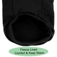 thumbnail image 5 of Warm Hooded Dog Sweatshirt Hooded Pet Winter Clothes Coat Black XXL, 5 of 7