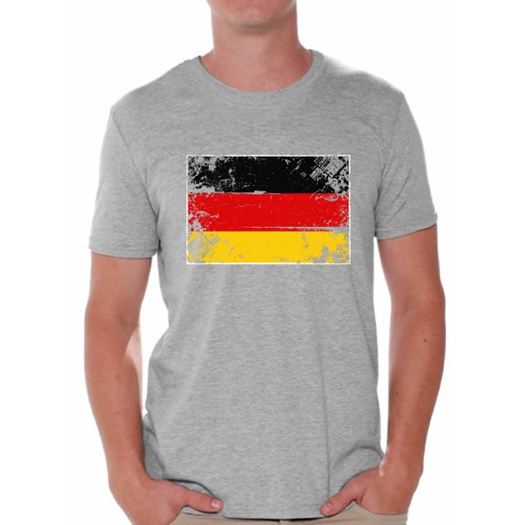 Awkward Styles Germany Flag Shirt for Men German Soccer 2018 Tshirt Gifts from Germany Flag of Germany German Men Germany Shirts for Men Germany 2018 Tshirt German Gifts for Him German Flag Tshirt