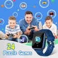 thumbnail image 3 of Reloj inteligente Sedzofan para niños de 5 a 12 años con cámara de 24 juegos, 3 of 7