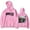 pink, variant on Maddox Batson Merch Maddox Batson Tour Hooded Drawstring Pocket Sweatshirt Men/women concert Pullover